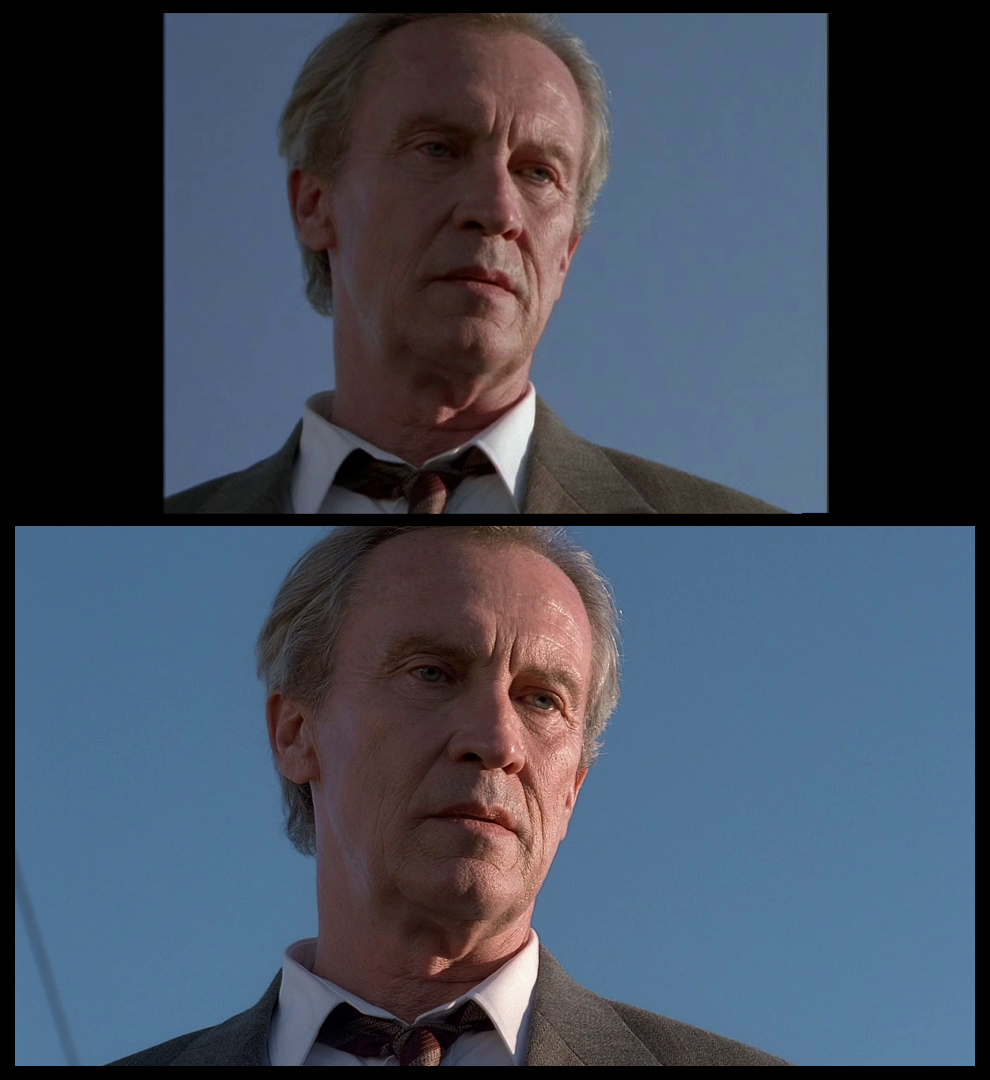 X-Files Blu-ray DVD Comparison 401 4X01 Herrenvolk Screencap