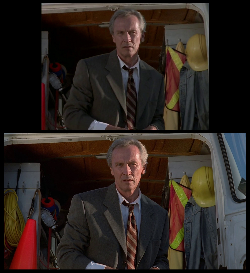 X-Files Blu-ray DVD Comparison 401 4X01 Herrenvolk Screencap