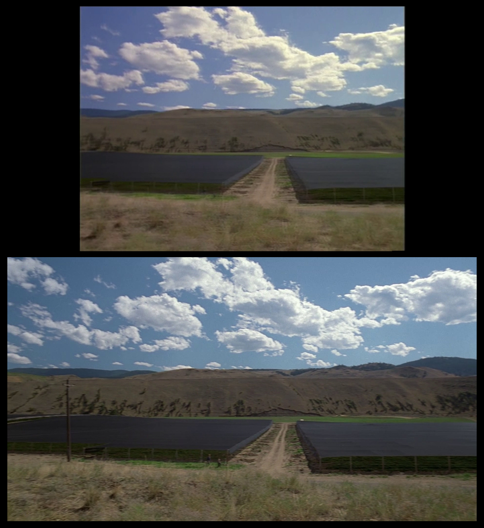 X-Files Blu-ray DVD Comparison 401 4X01 Herrenvolk Screencap