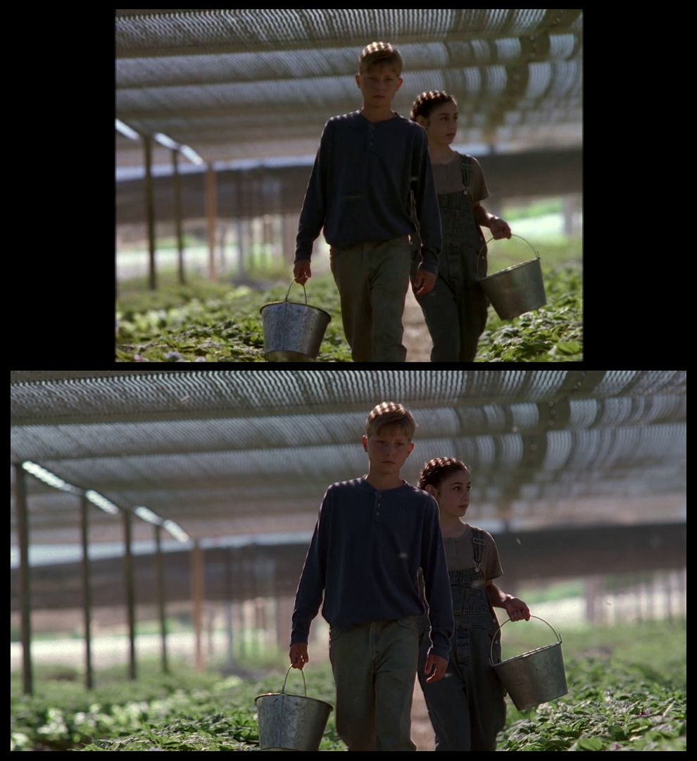 X-Files Blu-ray DVD Comparison 401 4X01 Herrenvolk Screencap