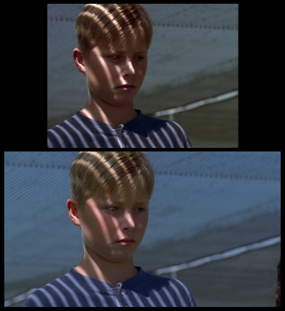 X-Files Blu-ray DVD Comparison 401 4X01 Herrenvolk Screencap