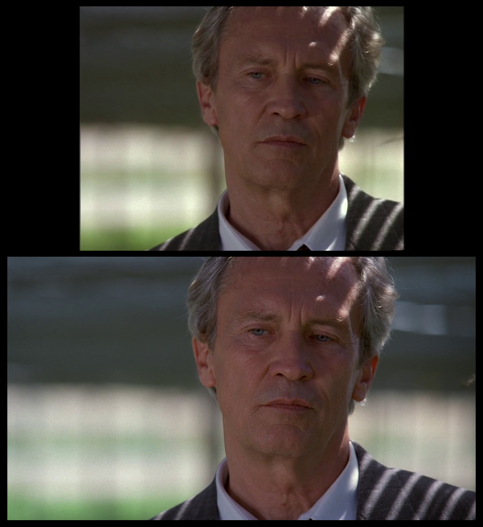 X-Files Blu-ray DVD Comparison 401 4X01 Herrenvolk Screencap