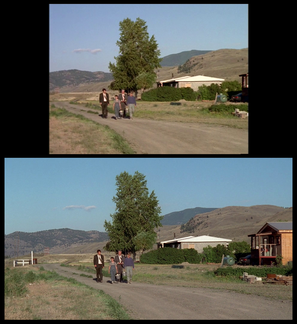 X-Files Blu-ray DVD Comparison 401 4X01 Herrenvolk Screencap