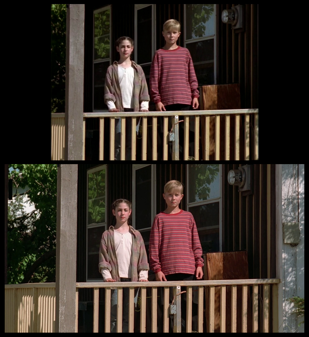 X-Files Blu-ray DVD Comparison 401 4X01 Herrenvolk Screencap