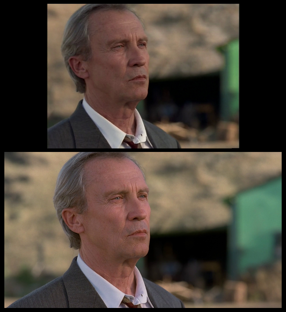 X-Files Blu-ray DVD Comparison 401 4X01 Herrenvolk Screencap