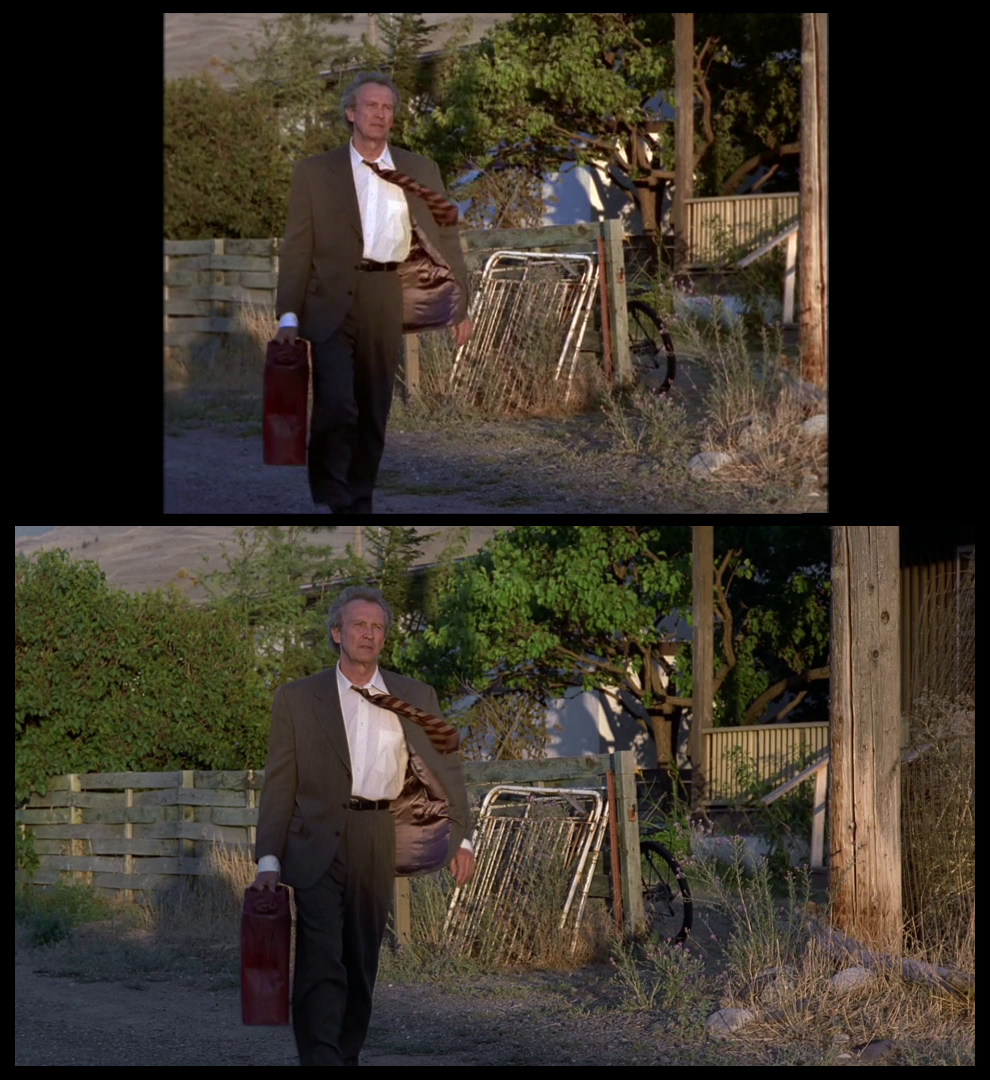 X-Files Blu-ray DVD Comparison 401 4X01 Herrenvolk Screencap