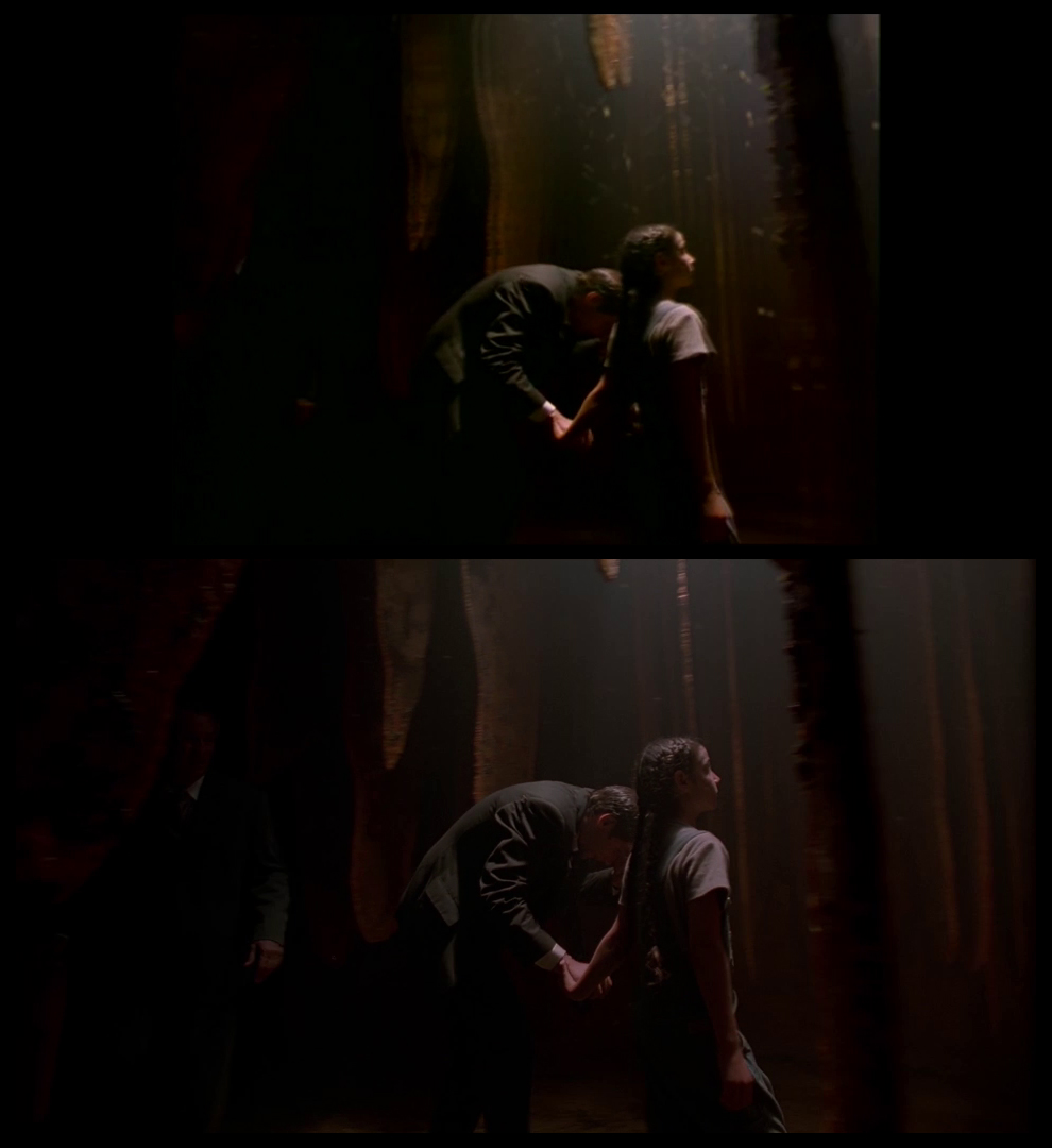 X-Files Blu-ray DVD Comparison 401 4X01 Herrenvolk Screencap