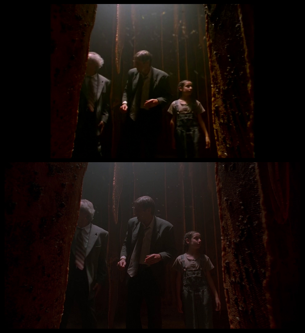 X-Files Blu-ray DVD Comparison 401 4X01 Herrenvolk Screencap