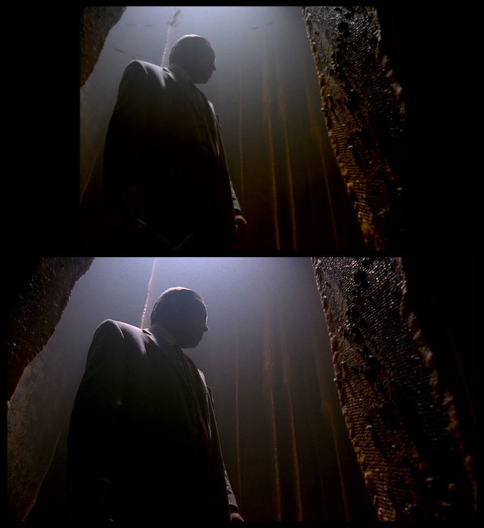 X-Files Blu-ray DVD Comparison 401 4X01 Herrenvolk Screencap
