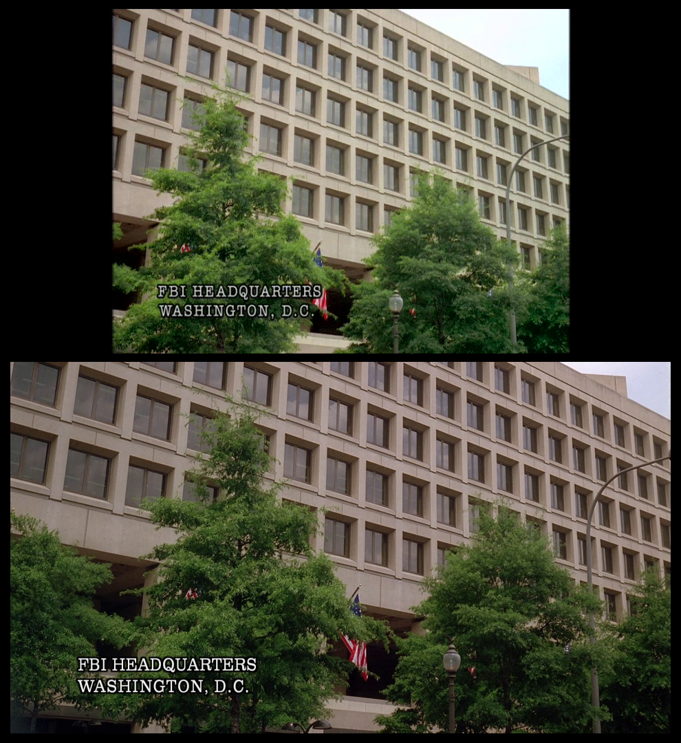 X-Files Blu-ray DVD Comparison 401 4X01 Herrenvolk Screencap