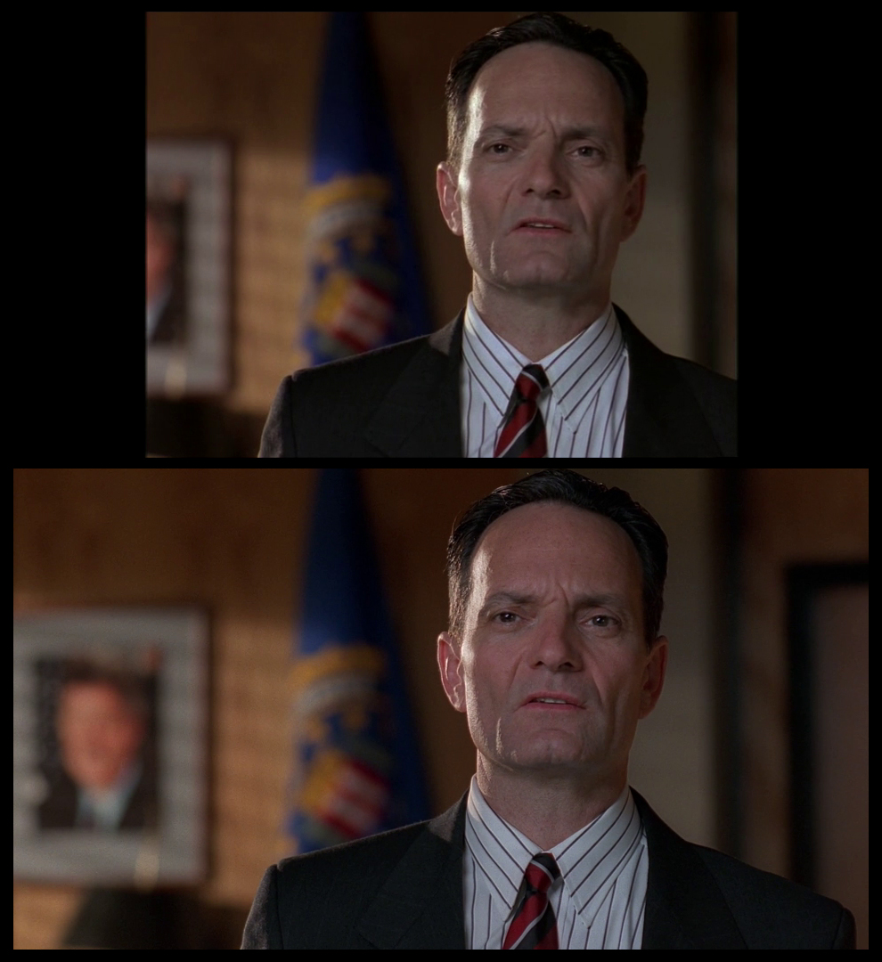 X-Files Blu-ray DVD Comparison 401 4X01 Herrenvolk Screencap