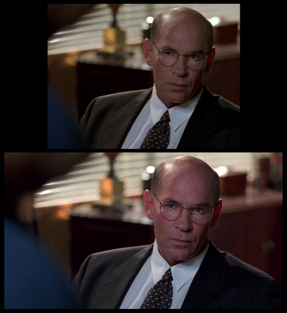 X-Files Blu-ray DVD Comparison 401 4X01 Herrenvolk Screencap
