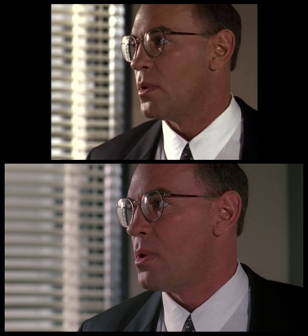 X-Files Blu-ray DVD Comparison 401 4X01 Herrenvolk Screencap