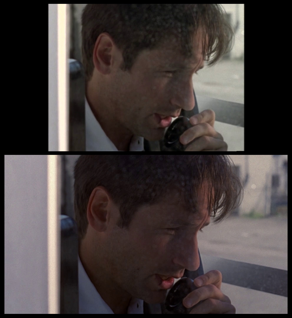 X-Files Blu-ray DVD Comparison 401 4X01 Herrenvolk Screencap