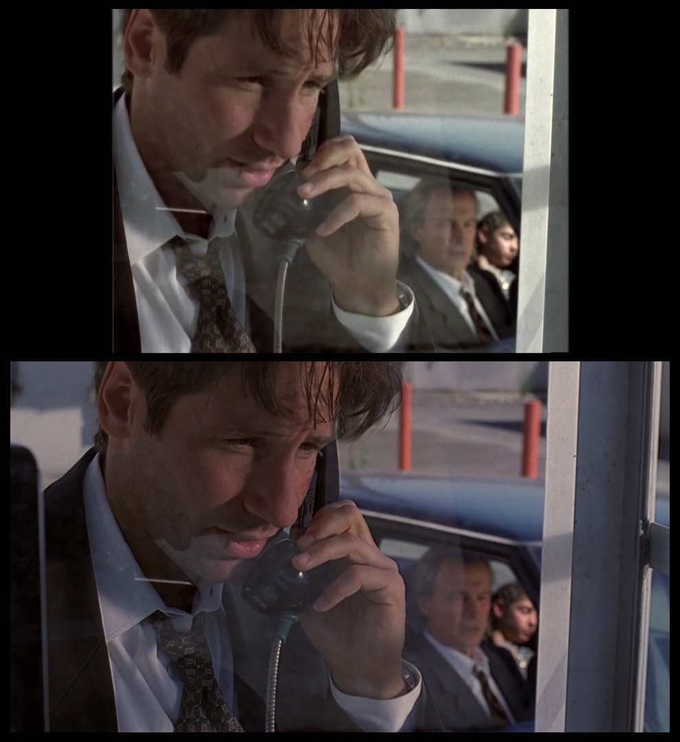 X-Files Blu-ray DVD Comparison 401 4X01 Herrenvolk Screencap