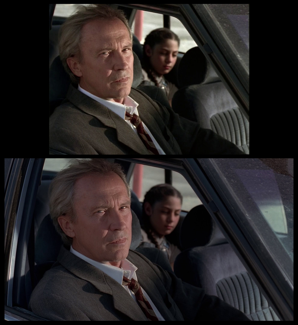 X-Files Blu-ray DVD Comparison 401 4X01 Herrenvolk Screencap