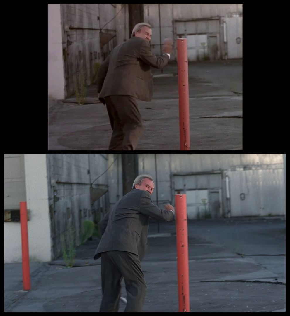X-Files Blu-ray DVD Comparison 401 4X01 Herrenvolk Screencap