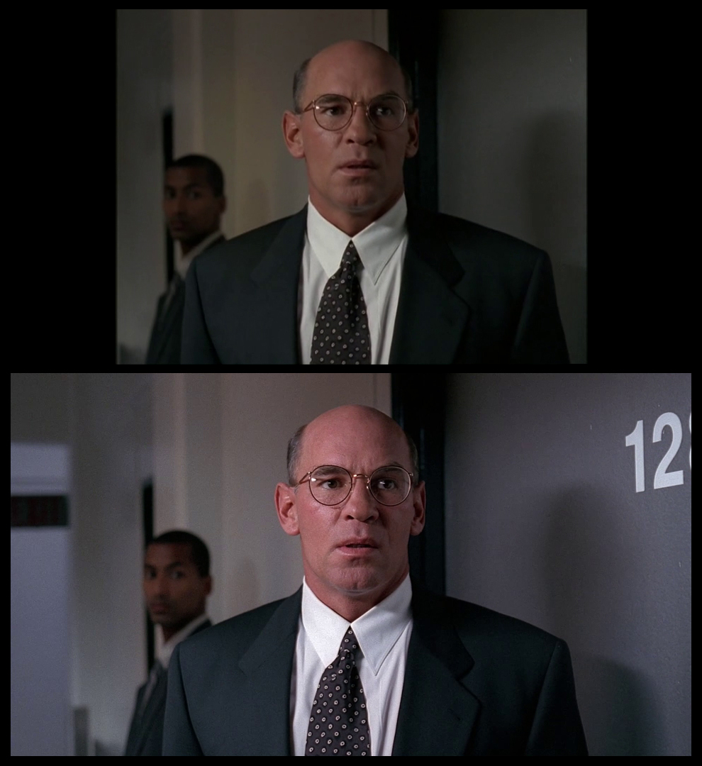 X-Files Blu-ray DVD Comparison 401 4X01 Herrenvolk Screencap