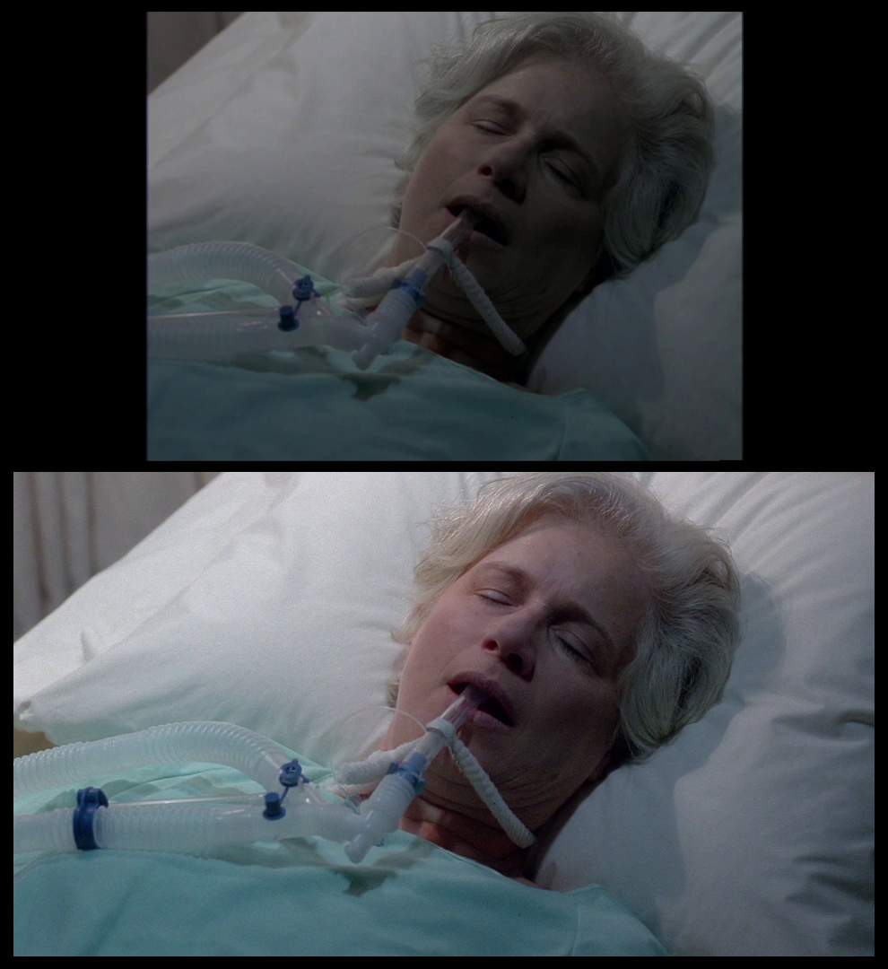 X-Files Blu-ray DVD Comparison 401 4X01 Herrenvolk Screencap