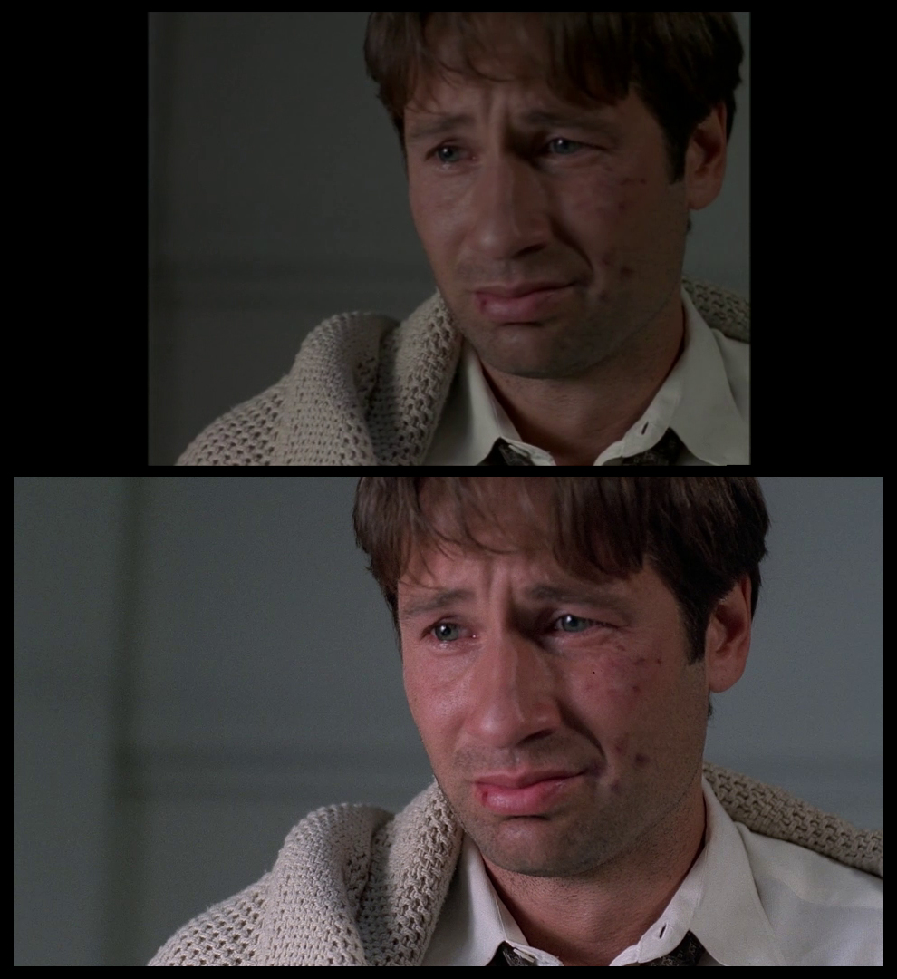 X-Files Blu-ray DVD Comparison 401 4X01 Herrenvolk Screencap