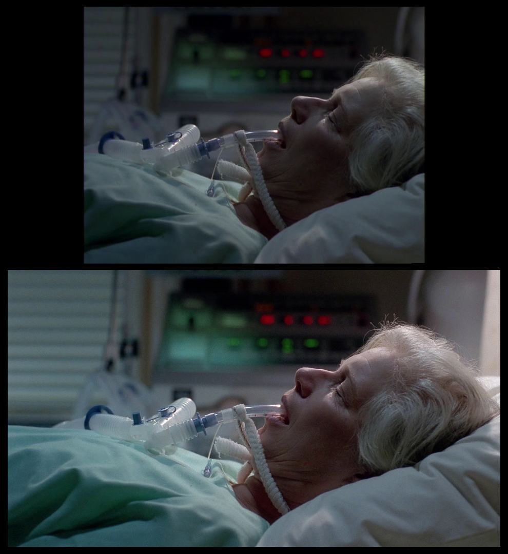 X-Files Blu-ray DVD Comparison 401 4X01 Herrenvolk Screencap