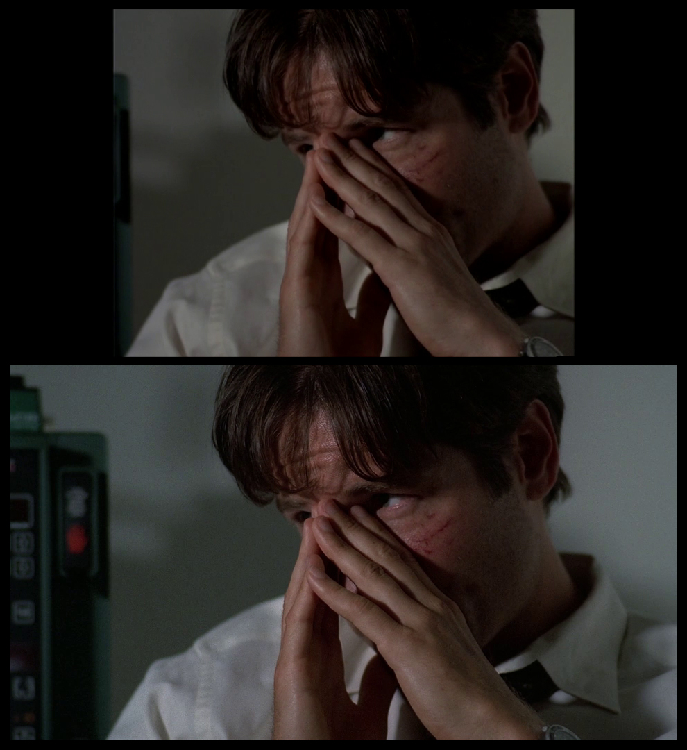 X-Files Blu-ray DVD Comparison 401 4X01 Herrenvolk Screencap