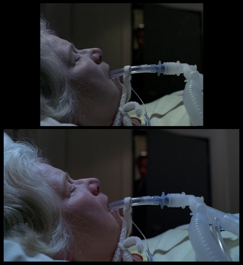 X-Files Blu-ray DVD Comparison 401 4X01 Herrenvolk Screencap