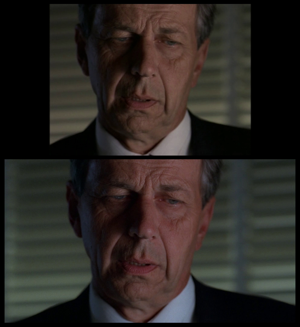 X-Files Blu-ray DVD Comparison 401 4X01 Herrenvolk Screencap