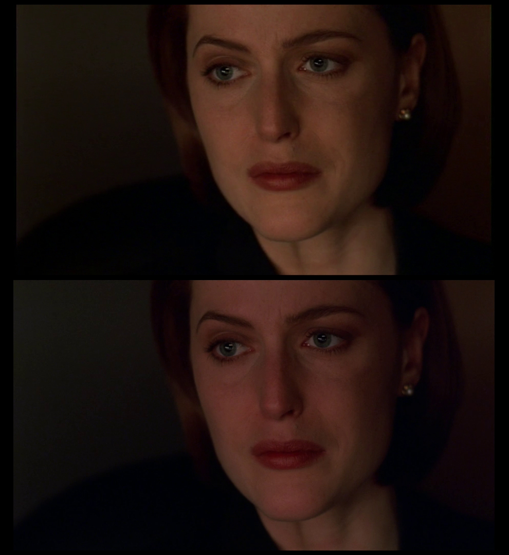 X-Files Blu-ray DVD Comparison 501 5X02 Redux Screencap X-Files Blu-ray DVD Comparison 501 5X02 Redux Screencap