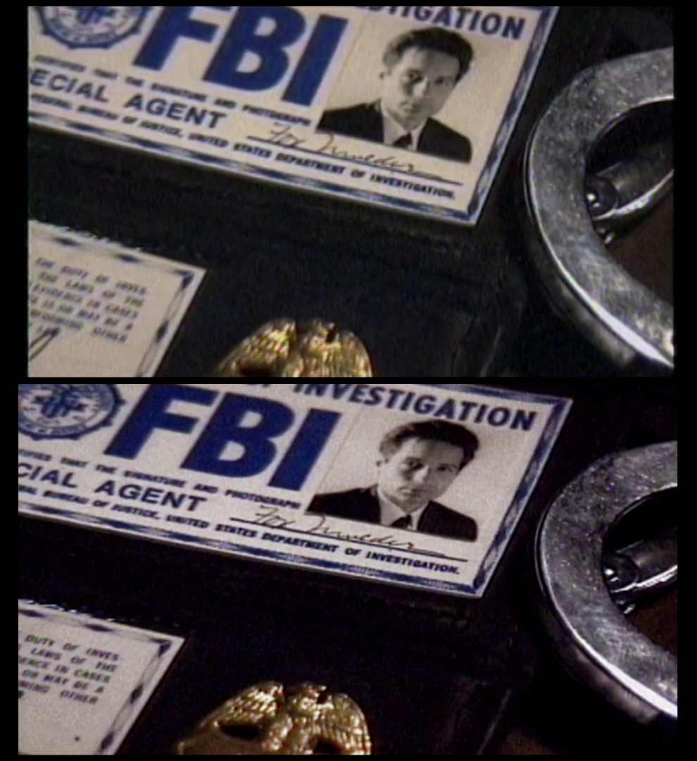 X-Files Blu-ray DVD Comparison 501 5X02 Redux Screencap X-Files Blu-ray DVD Comparison 501 5X02 Redux Screencap