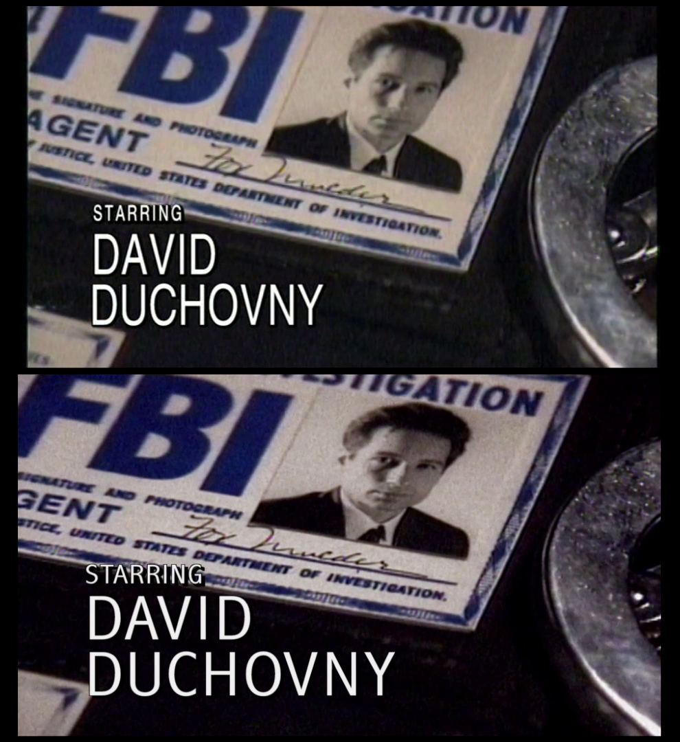 X-Files Blu-ray DVD Comparison 501 5X02 Redux Screencap X-Files Blu-ray DVD Comparison 501 5X02 Redux Screencap