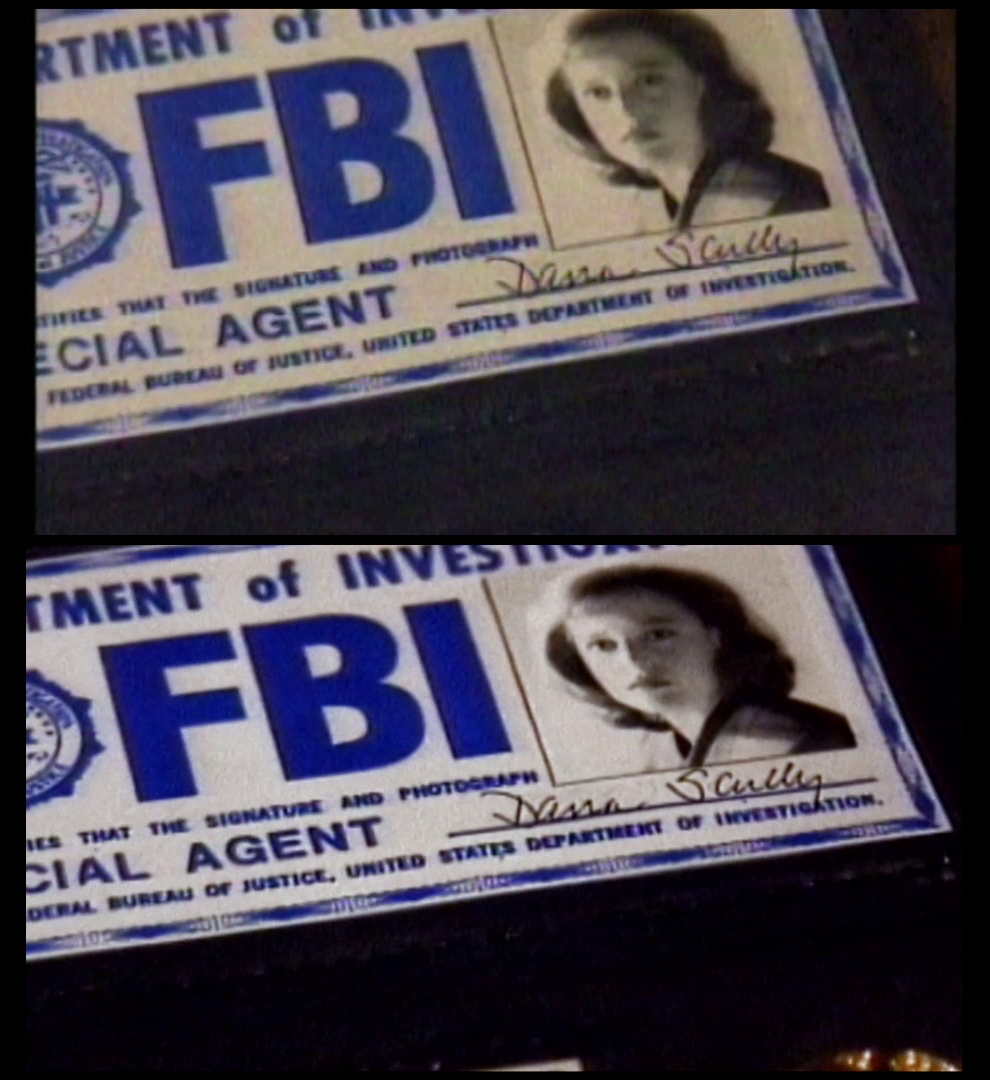 X-Files Blu-ray DVD Comparison 501 5X02 Redux Screencap X-Files Blu-ray DVD Comparison 501 5X02 Redux Screencap