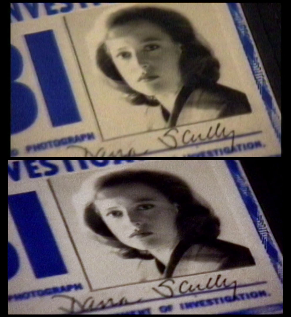 X-Files Blu-ray DVD Comparison 501 5X02 Redux Screencap X-Files Blu-ray DVD Comparison 501 5X02 Redux Screencap