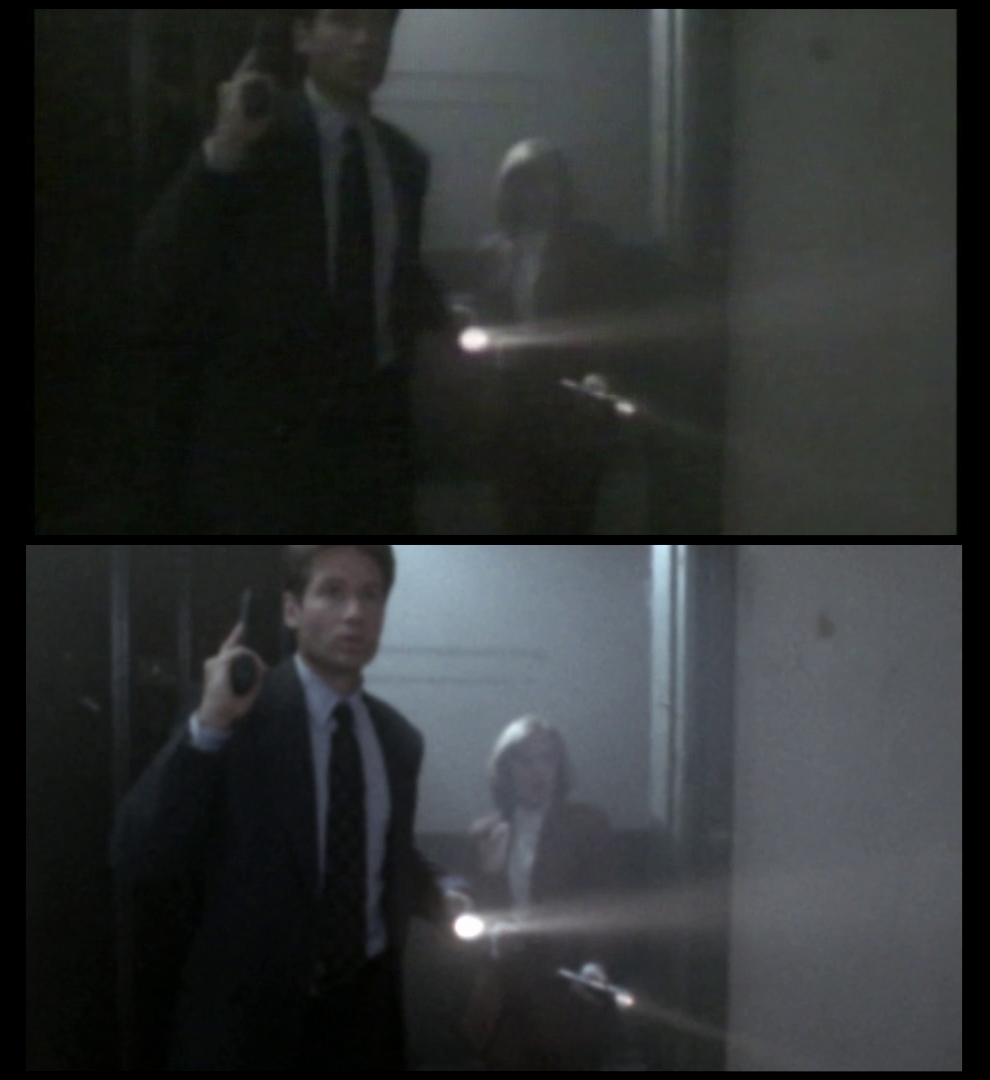 X-Files Blu-ray DVD Comparison 501 5X02 Redux Screencap X-Files Blu-ray DVD Comparison 501 5X02 Redux Screencap
