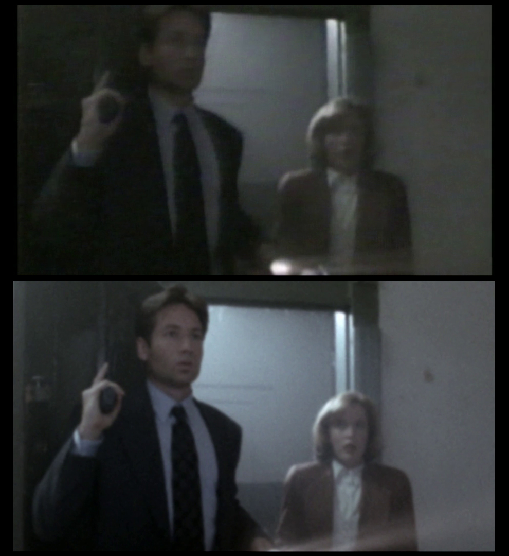 X-Files Blu-ray DVD Comparison 501 5X02 Redux Screencap X-Files Blu-ray DVD Comparison 501 5X02 Redux Screencap