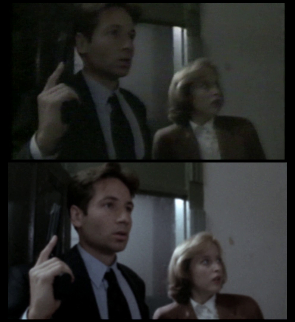 X-Files Blu-ray DVD Comparison 501 5X02 Redux Screencap X-Files Blu-ray DVD Comparison 501 5X02 Redux Screencap