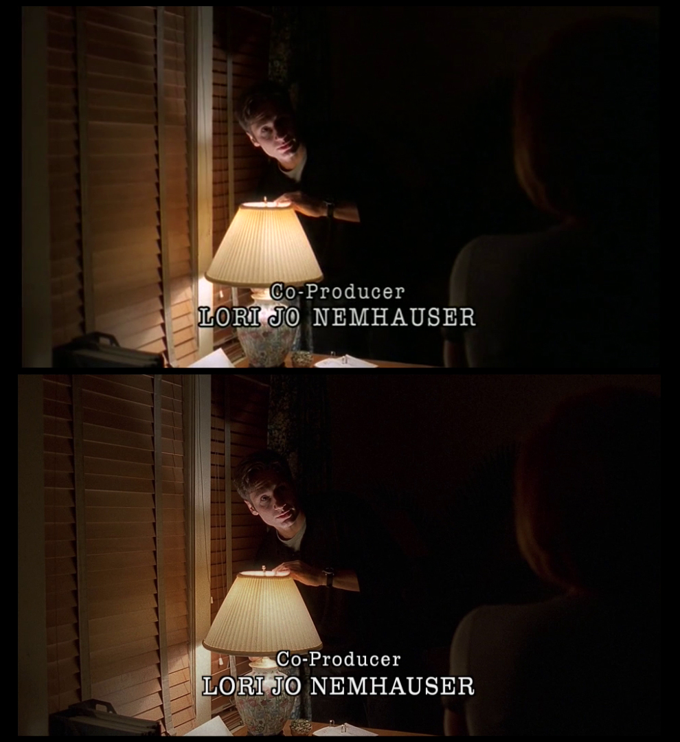 X-Files Blu-ray DVD Comparison 501 5X02 Redux Screencap X-Files Blu-ray DVD Comparison 501 5X02 Redux Screencap