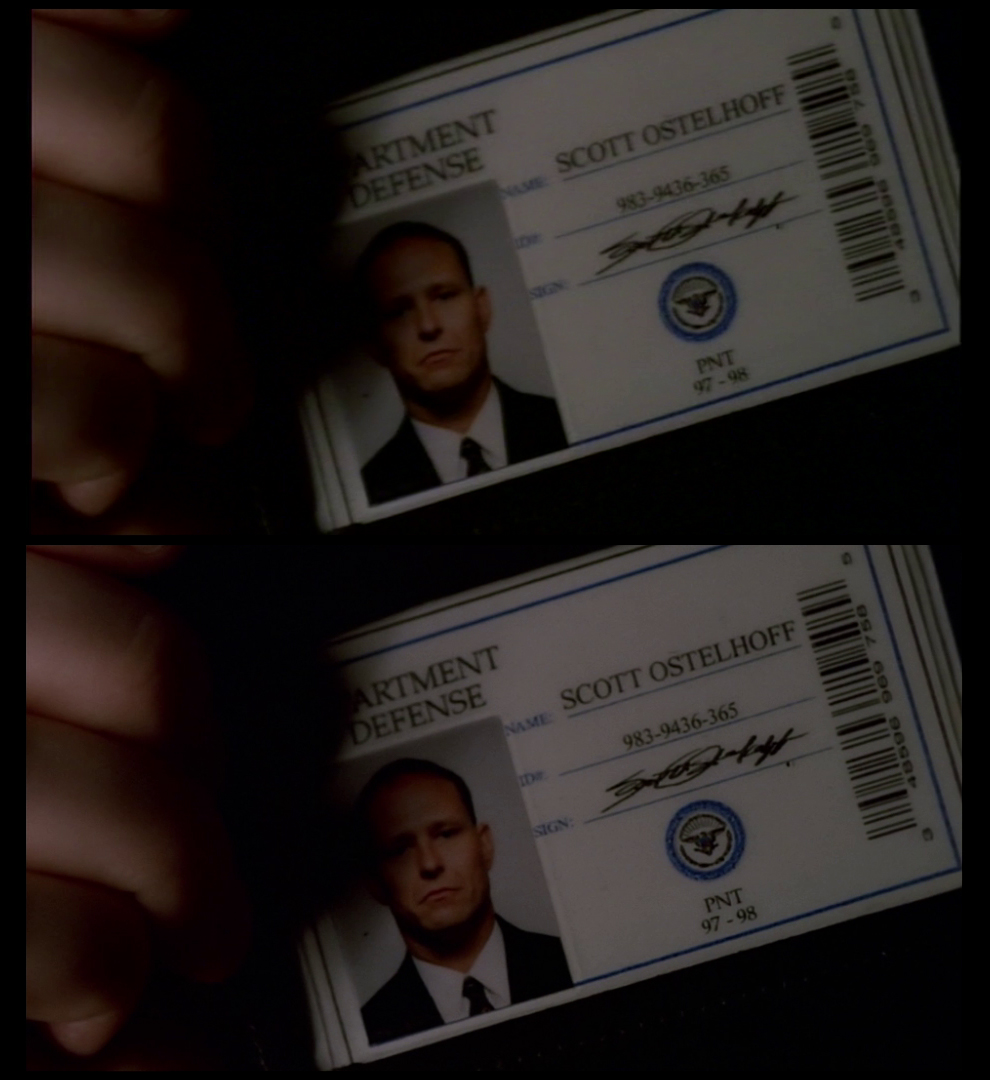 X-Files Blu-ray DVD Comparison 501 5X02 Redux Screencap X-Files Blu-ray DVD Comparison 501 5X02 Redux Screencap