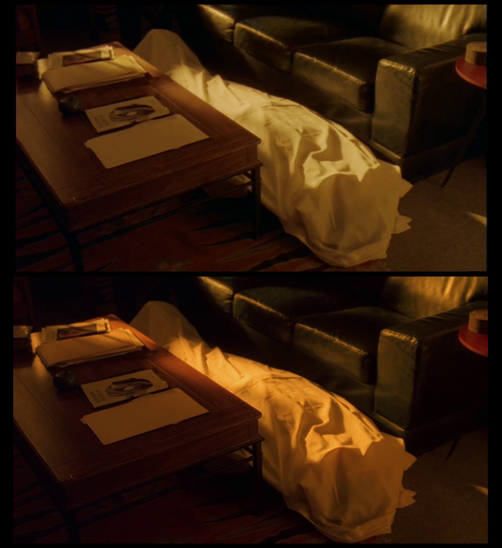X-Files Blu-ray DVD Comparison 501 5X02 Redux Screencap X-Files Blu-ray DVD Comparison 501 5X02 Redux Screencap