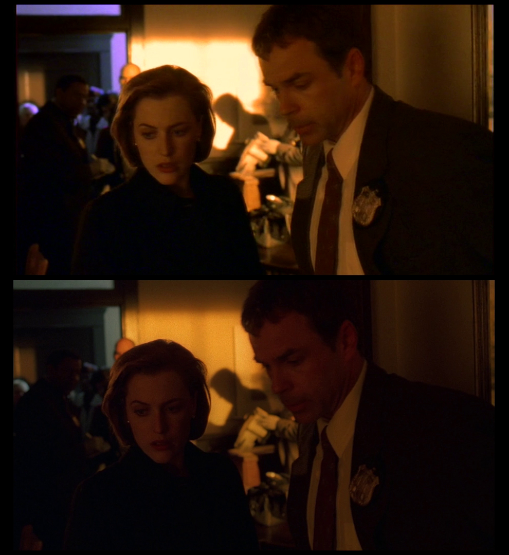 X-Files Blu-ray DVD Comparison 501 5X02 Redux Screencap X-Files Blu-ray DVD Comparison 501 5X02 Redux Screencap