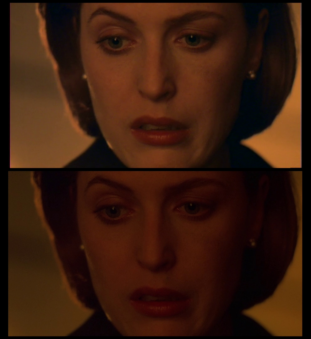 X-Files Blu-ray DVD Comparison 501 5X02 Redux Screencap X-Files Blu-ray DVD Comparison 501 5X02 Redux Screencap