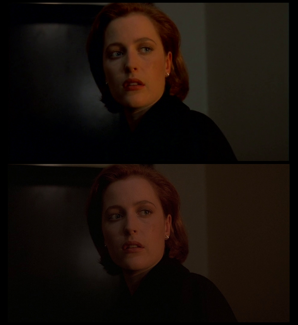 X-Files Blu-ray DVD Comparison 501 5X02 Redux Screencap X-Files Blu-ray DVD Comparison 501 5X02 Redux Screencap
