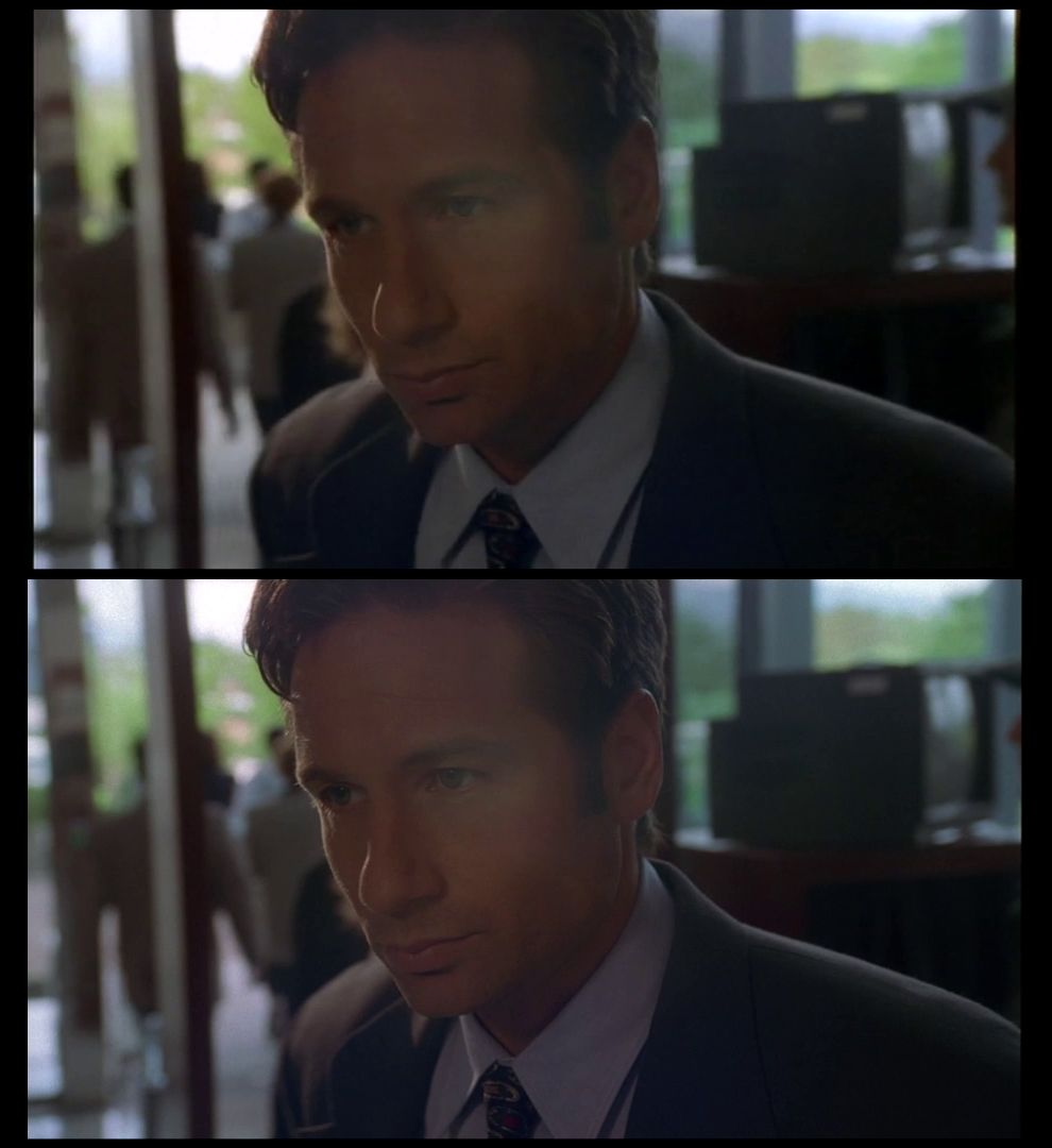 X-Files Blu-ray DVD Comparison 501 5X02 Redux Screencap X-Files Blu-ray DVD Comparison 501 5X02 Redux Screencap