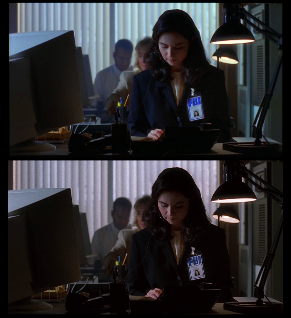 X-Files Blu-ray DVD Comparison 501 5X02 Redux Screencap X-Files Blu-ray DVD Comparison 501 5X02 Redux Screencap