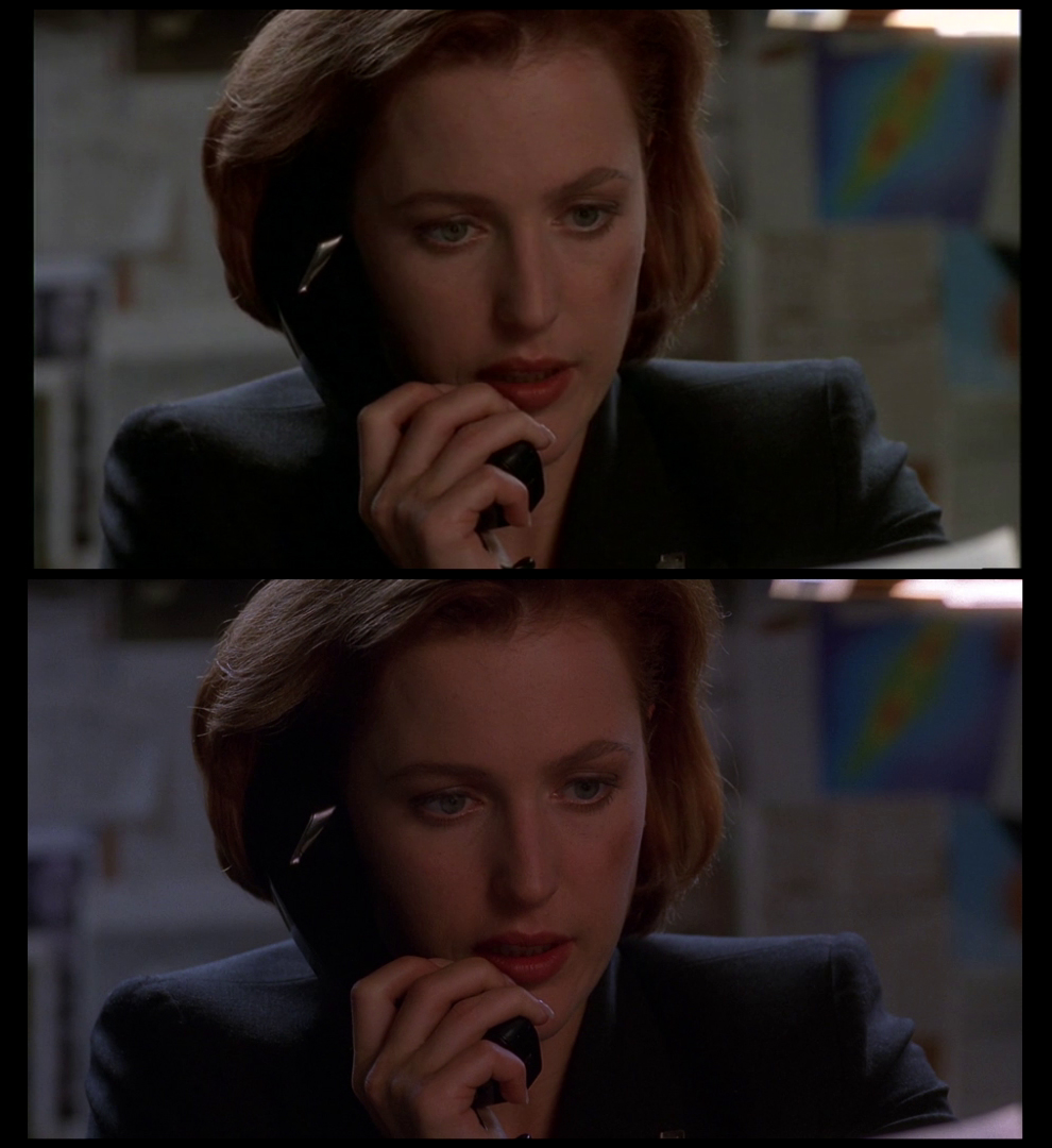 X-Files Blu-ray DVD Comparison 501 5X02 Redux Screencap X-Files Blu-ray DVD Comparison 501 5X02 Redux Screencap