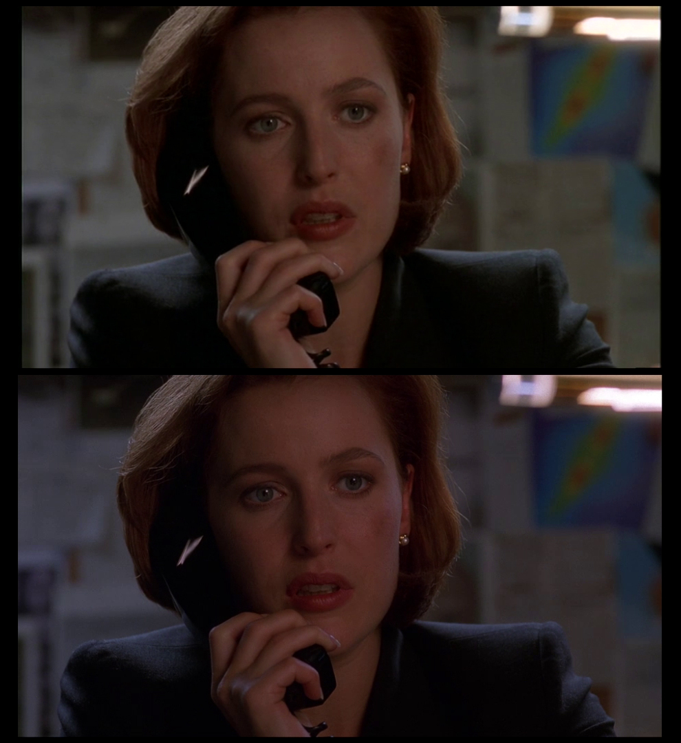 X-Files Blu-ray DVD Comparison 501 5X02 Redux Screencap X-Files Blu-ray DVD Comparison 501 5X02 Redux Screencap