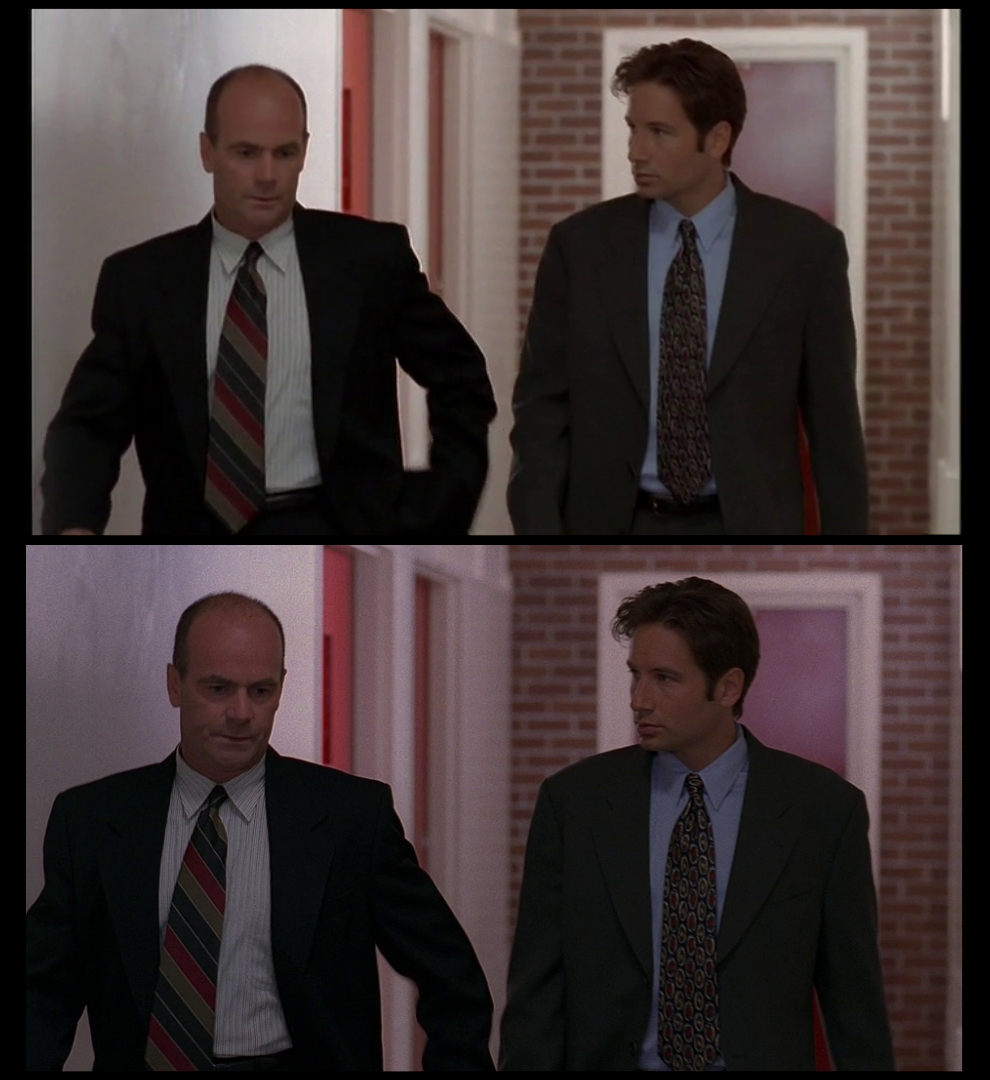 X-Files Blu-ray DVD Comparison 501 5X02 Redux Screencap X-Files Blu-ray DVD Comparison 501 5X02 Redux Screencap