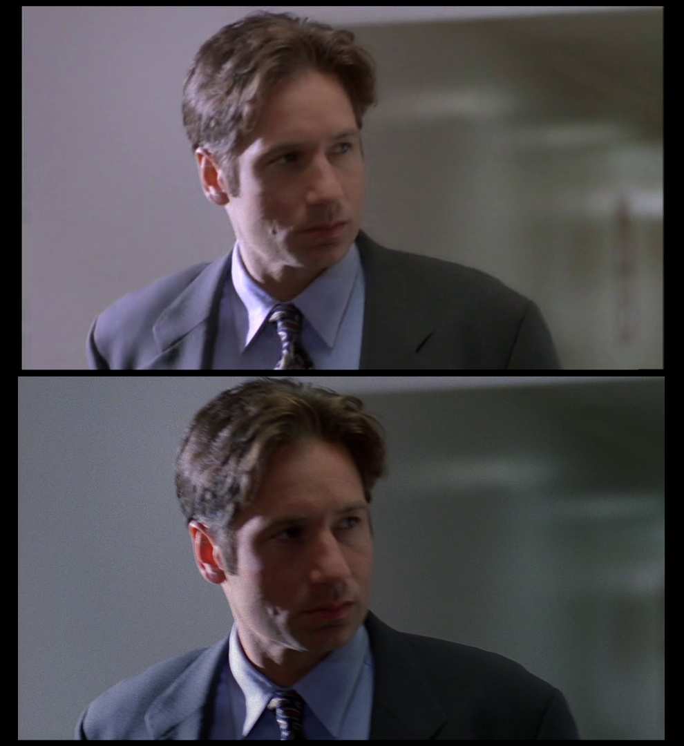 X-Files Blu-ray DVD Comparison 501 5X02 Redux Screencap X-Files Blu-ray DVD Comparison 501 5X02 Redux Screencap