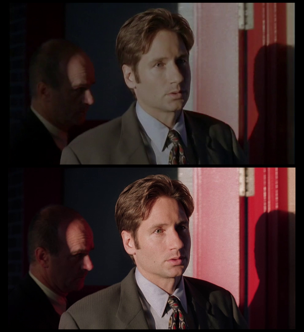 X-Files Blu-ray DVD Comparison 501 5X02 Redux Screencap X-Files Blu-ray DVD Comparison 501 5X02 Redux Screencap
