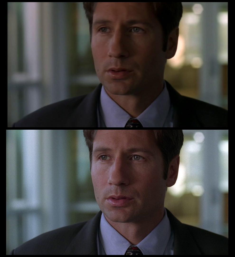 X-Files Blu-ray DVD Comparison 501 5X02 Redux Screencap X-Files Blu-ray DVD Comparison 501 5X02 Redux Screencap